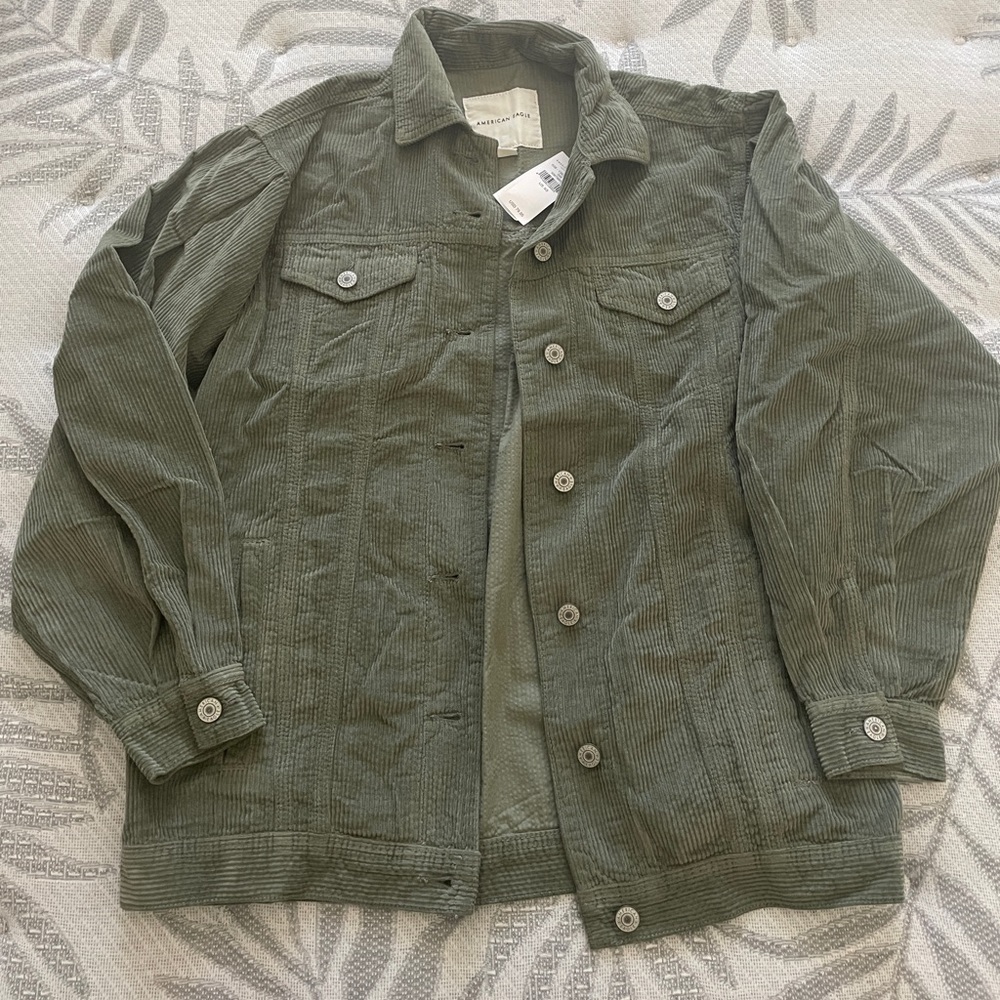 American Eagle Oversized Button Up